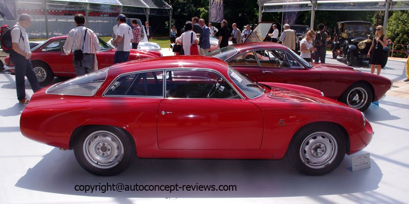 Alfa Romeo Giulietta Sprint Zagato-SVZ-SZ-Coda-Tonda-Coda-Tronca-1957-1962